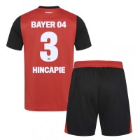 Fotballdrakt Barn Bayer Leverkusen Piero Hincapie #3 Hjemmedraktsett 2024-25 Kortermet (+ Korte bukser)